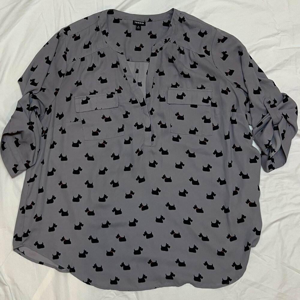 Scottie tunic top